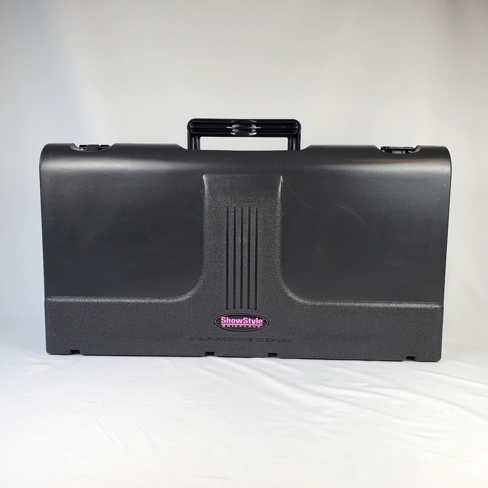 Prezenta ShowStyle Briefcase Self Packing Display System Black 24" X 48"